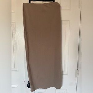 Zara Tan Maxi Skirt